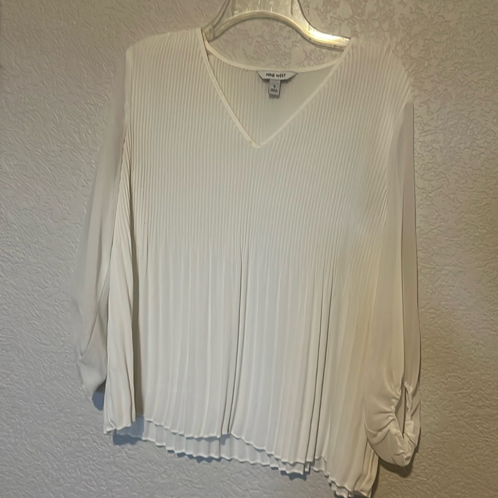 Accordion blouse